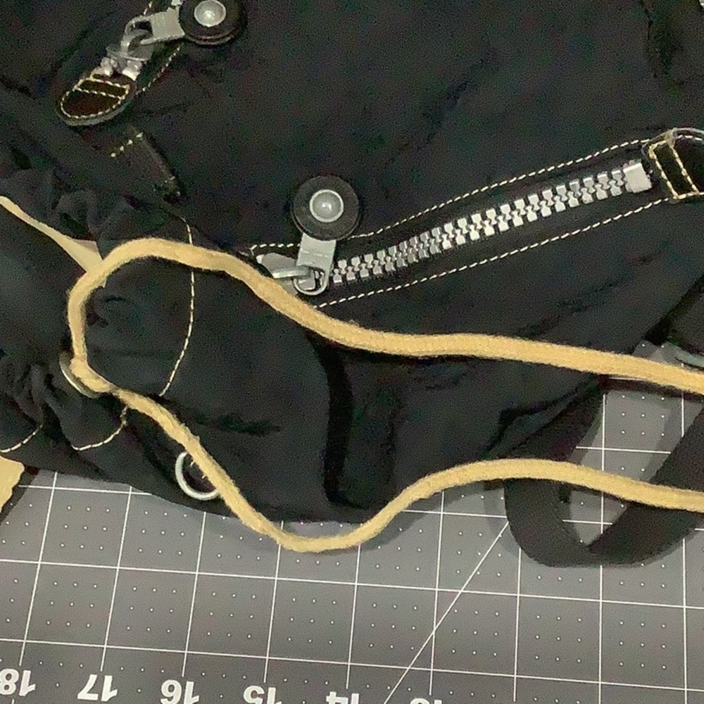 Euc Kipling Black Medium Sized Backpack Tote Bag. - image 6